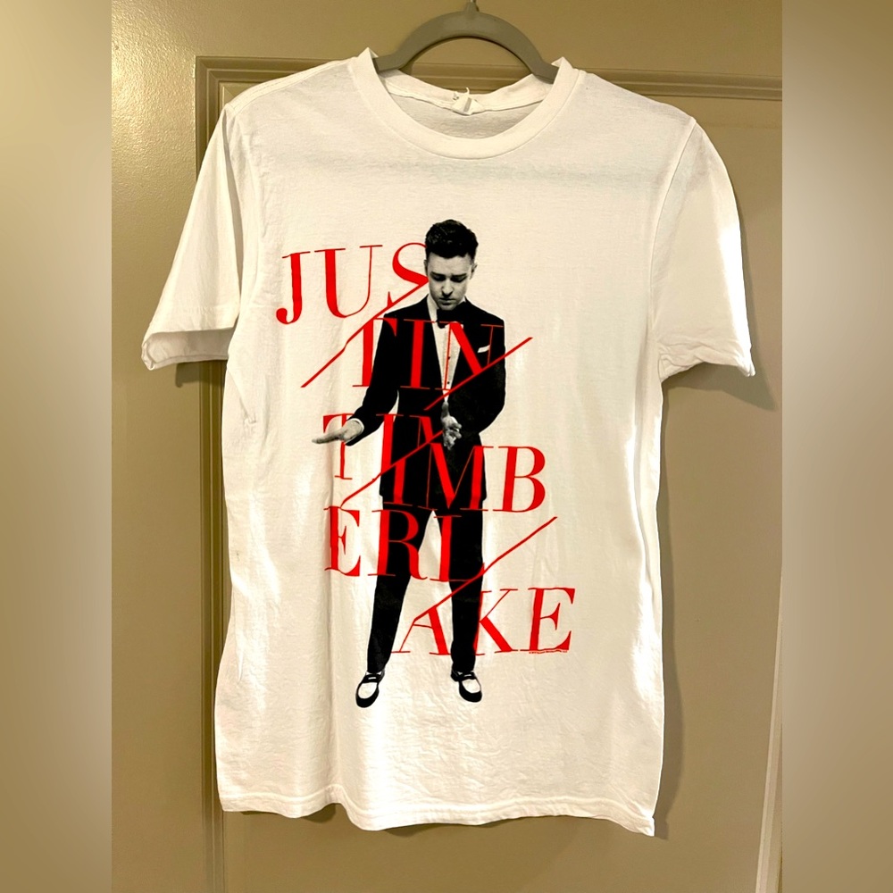 Justin Timberlake 2013 Summer Tour Tee, unisex size Medium